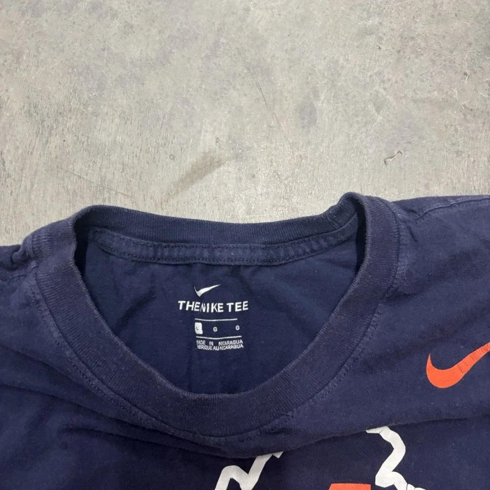 Nike Men's 434 Area Code Navy Tshirt Size‎ Large
